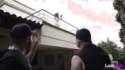 Fat nerd humiliated by his girlfriend while having sex with a BBC - LUSTHUB