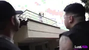 Fat nerd humiliated by his girlfriend while having sex with a BBC - LUSTHUB