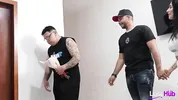 Fat nerd humiliated by his girlfriend while having sex with a BBC - LUSTHUB