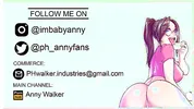 Ex-Girlfriend With Huge Ass Rides Cock - Anny Walker