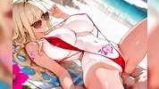 Hentai 3D Compilation of the most attractive cute and horny 20 year old anime girls with slim bodies and big tits having sex on the beach
