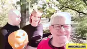 Hot Redhead Proves No Nut November Blows In Double Penetration Threesome