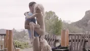 Amazing X-Art Threesome with Petite Blondes Spinners