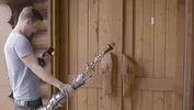 Amazing X-Art Threesome with Petite Blondes Spinners
