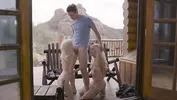 Amazing X-Art Threesome with Petite Blondes Spinners