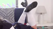 Schoolgirl Shae Celestine Masturbates and Cums Hard After School