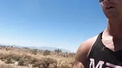 Fucking on the Hood of the Volkswagen Rabbit. Naked at the Springs