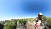 Fucking on the Hood of the Volkswagen Rabbit. Naked at the Springs