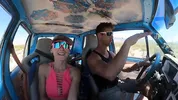 Fucking on the Hood of the Volkswagen Rabbit. Naked at the Springs