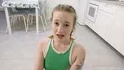 No More Cream?! Give Me Yours Roommate! Blonde Slut Begs For Anal Creampie.