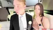 BangVan - Bride Polly Youngs Fucked by Stranger Right at Her Wedding While Groom Watches!