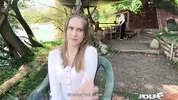 PickupClub - Perky Una Fairy Goes on a Blind Date to an Outdoor Riverside Café
