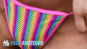 TRUE AMATEURS - Stunning Carmela Seduces Her Horny Boyfriend With Her Big Ass And Beautiful Tits