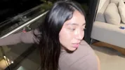 Curvy Mexican Latina VeritoAguas fucked by her hung best friend on the balcony of her luxury house
