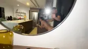 Curvy Mexican Latina VeritoAguas fucked by her hung best friend on the balcony of her luxury house