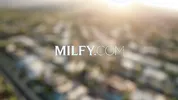 MILFY Sex Ed teacher Sarah teaches young couple to fuck