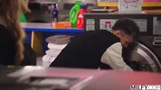 MILFY Sex Ed teacher Sarah teaches young couple to fuck