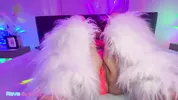 Bunny Fae And Brian Get Wild In Neon Crotchless Bodysuit Play!