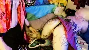 Beautiful blonde alternative sucks and gets cum on it - M3treSluggy