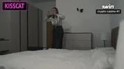 How Step Mom’s Double Creampie Lust Explodes Over Step Son’s Porn in Bed?