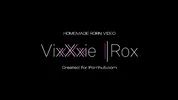 Hot morning sex with the beauty VixXxie Rox
