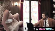 ANALTIME.XXX - Hot Mistress Nicole Doshi Tempts Handsome Lover Into POUNDING HER ASS! WILD FACEFUCK!