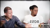 PART 2: I GIVE MY BOYFRIEND A BLOWJOB WHILE WE ALL WATCH A MOVIE, AND THEN I FUCK HIS BEST FRIEND