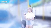 Busty Hong Kong College Student wash my car using boots