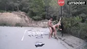Cock Hungry Step Mom Kira Queen Takes Cock In Public Spot - LATINA MILF