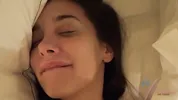 POV - Gia Paige starts out sucking your cock, and making you nice and hard. She slide you inside, cums like crazy, and you fill her pussy with your lo