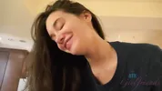 POV - Gia Paige starts out sucking your cock, and making you nice and hard. She slide you inside, cums like crazy, and you fill her pussy with your lo