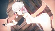 【Genshin Impact Kamisato Ayaka】gangbang 3D Hentai Animation.(Fingering,handjob,blowjob,sex)