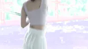 Busty Golf Lady got cum on face