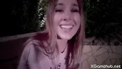 Hot GF Sucks Me at Stranger’s Pool Then I Pound Her From Behind Without the Owner Knowing