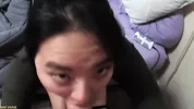 POV facefucking amateur asian ANAL queen