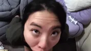 POV facefucking amateur asian ANAL queen