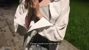 A hot Estonian slut thanks with her tight hole.. What? Sex without a condom?