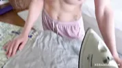 Caught my MILF Stepmom Naked - “cum inside me”