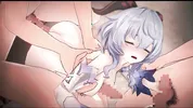 【Genshin Impact Ganyu #03】gangbang 3D Hentai Animation.(Fingering,handjob,blowjob,sex)