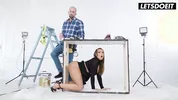 Big Booty Cheating MILF Analyzed by Big Dick Handyman - LATINA MILF