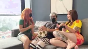 We Lose a Bet and the Two Big Ass Our Otaku Friend | His girlfriend finished it