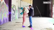 Sweet Blonde Daniella Margot is Down to Fuck Huge Cock in Public - Mamacitaz