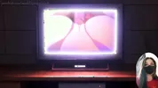Nobara loves getting fucked while watching porn on the projector