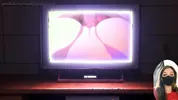 Nobara loves getting fucked while watching porn on the projector