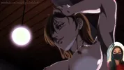 Nobara loves getting fucked while watching porn on the projector