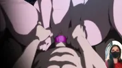Nobara loves getting fucked while watching porn on the projector