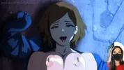 Nobara loves getting fucked while watching porn on the projector