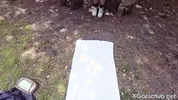 Pretty Stranger Plays a Game and Gets Fucked in Public