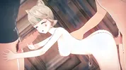 【Genshin Impact Lynette】gangbang 3D Hentai Animation.(Fingering,handjob,blowjob,sex)