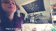 POV You Have the Hottest Step-Sis That Edges Your Cock and Lets You Suck On Her Big Tits JOI Dirty Talk